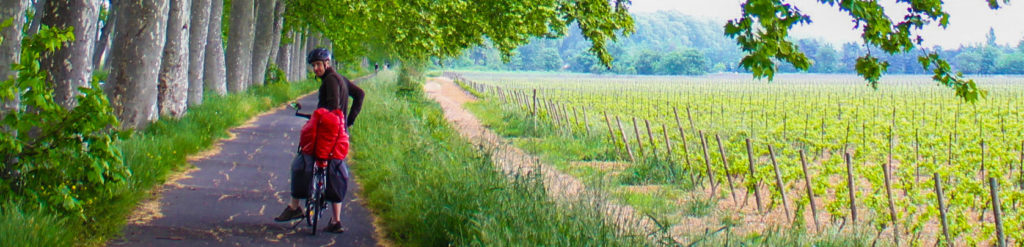 de bike no sul da França